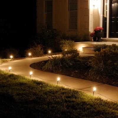 Lumabase Pathway Clear String Lights